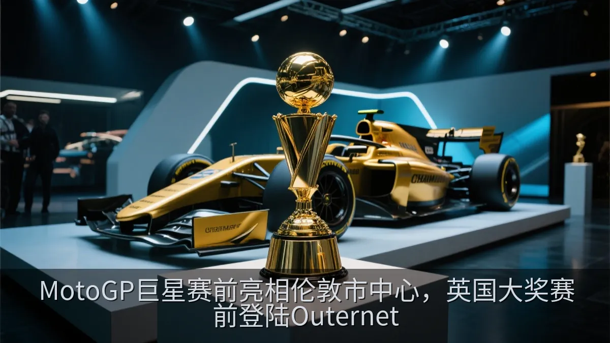MotoGP赛车与冠军奖杯的沉浸式展览